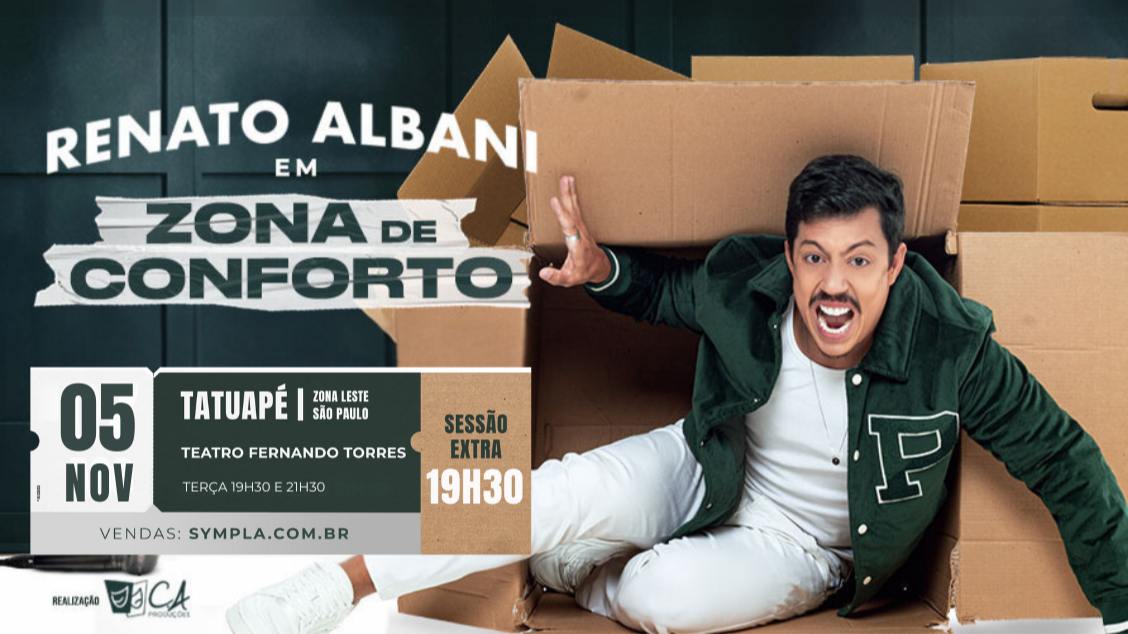 RENATO ALBANI em ZONA DE CONFORTO