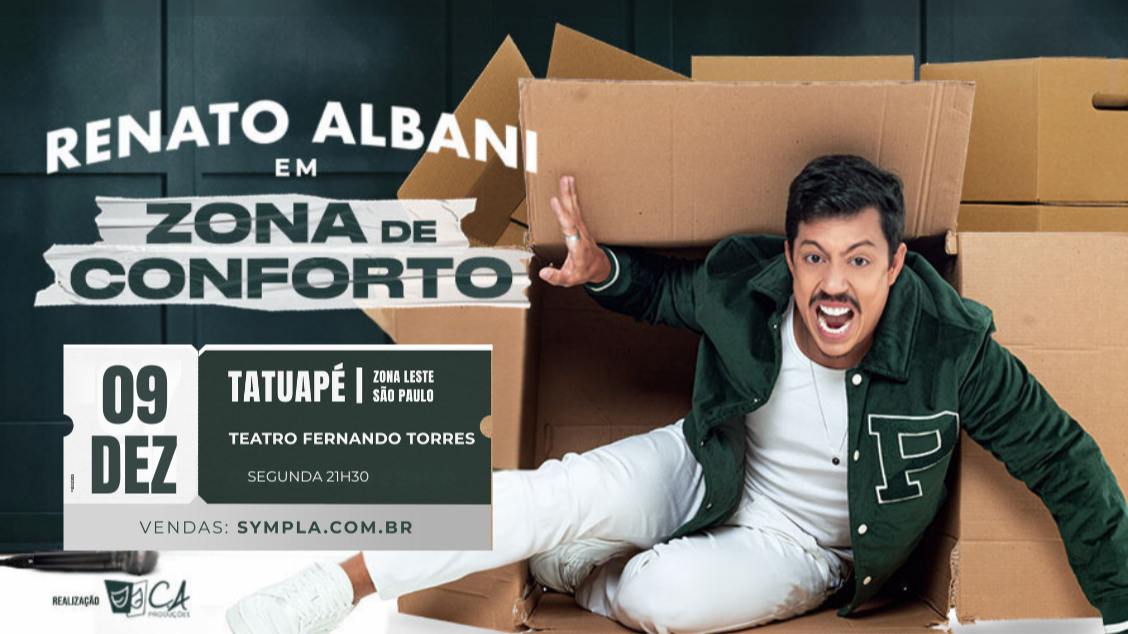 RENATO ALBANI em ZONA DE CONFORTO