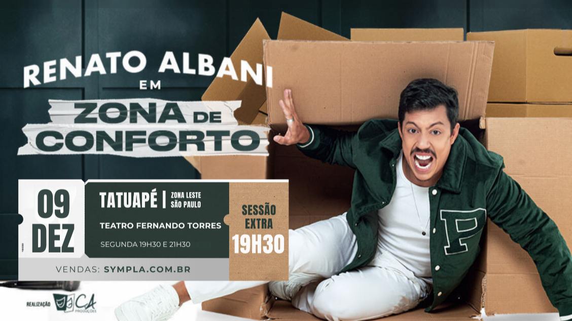 RENATO ALBANI em ZONA DE CONFORTO