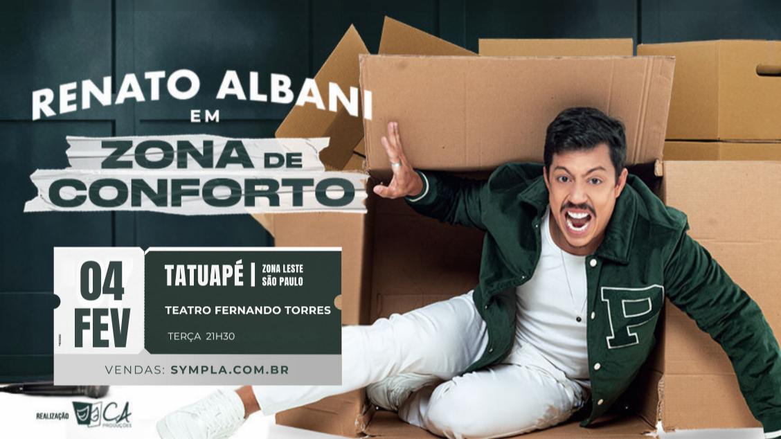 RENATO ALBANI em ZONA DE CONFORTO